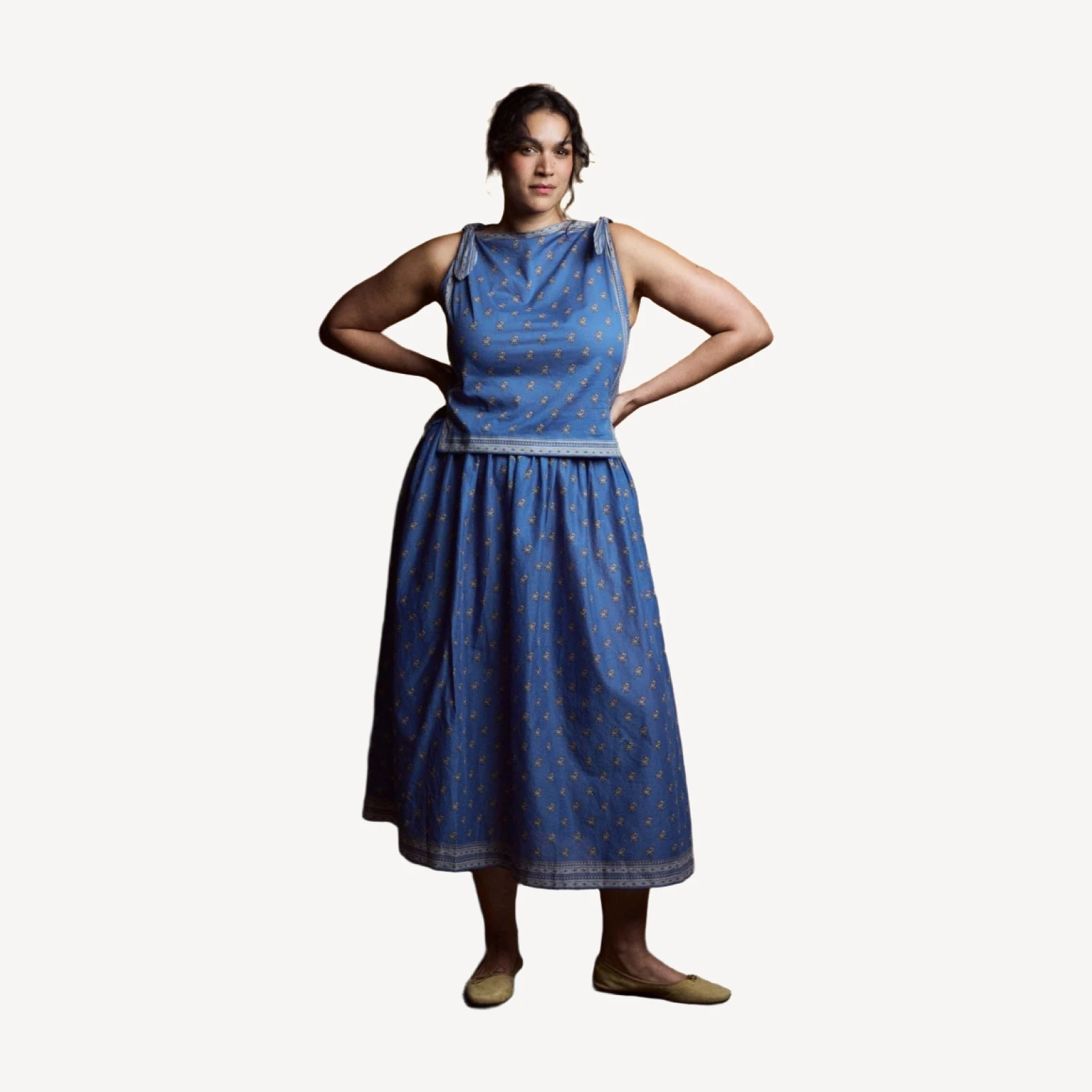 AMALIA TOP -- EARTHA PAISLEY