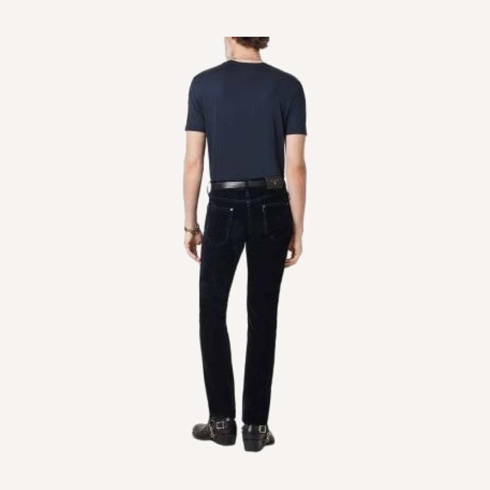 John Varvatos Pick Up Cotton Blend Slim Fit 33 Jeans in Navy