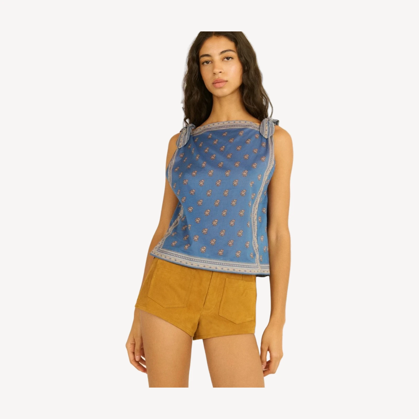 AMALIA TOP -- EARTHA PAISLEY