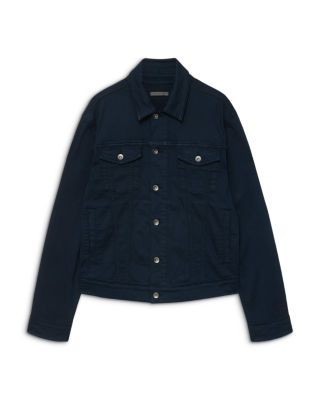 John Varvatos Kyle Point Collar Pocket Trucker Jacket