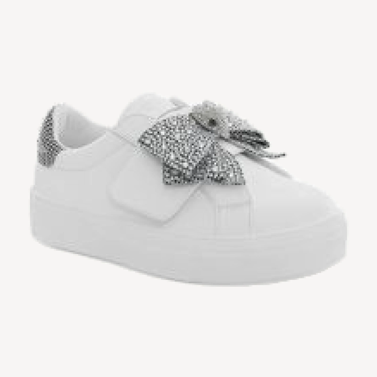 Kurt Geiger London Girls' Mini Laney Bow Embellished Sneakers - Toddler, Little Kid, Big Kid