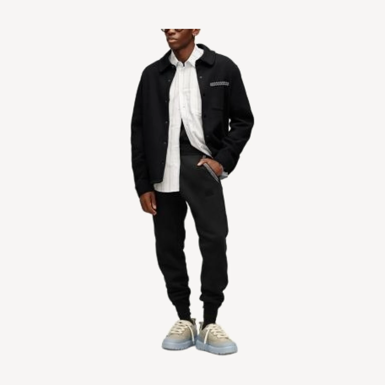 Ugg Tasman Contrast Stitch Heather Joggers