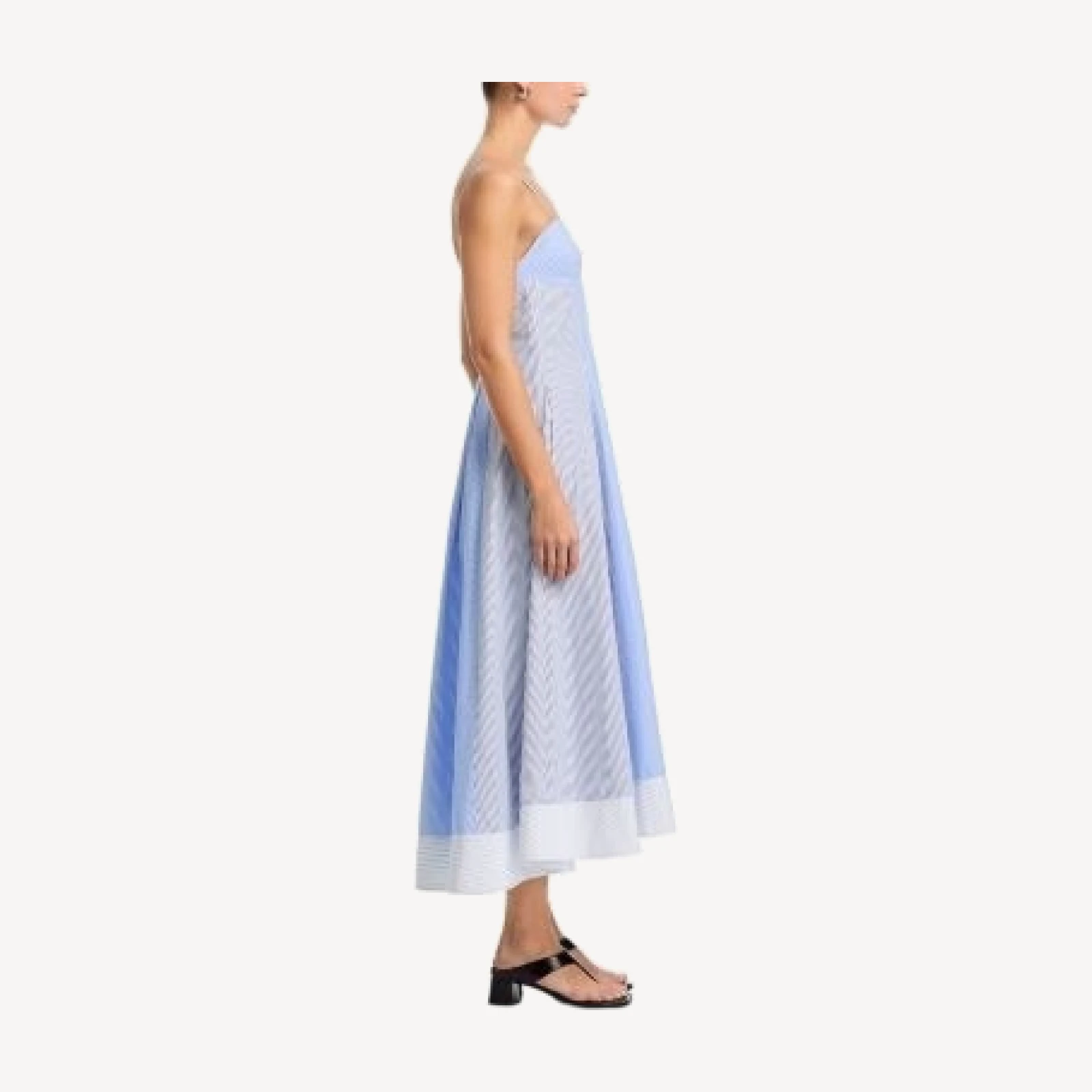 Simkhai Chamber Periwinkle Dress