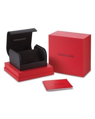 Ferragamo Double Gancini Stud Watch, 25mm