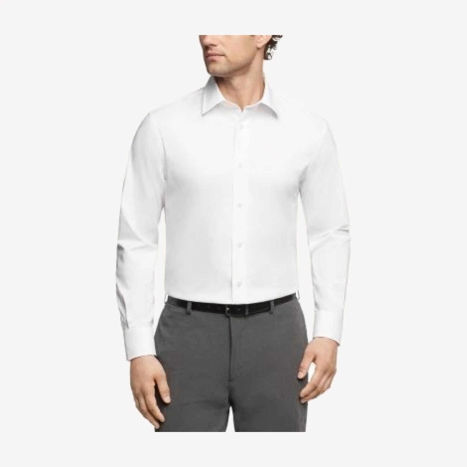 The Men's Store at Bloomingdale's Regular Fit Stretch Dress Shirt