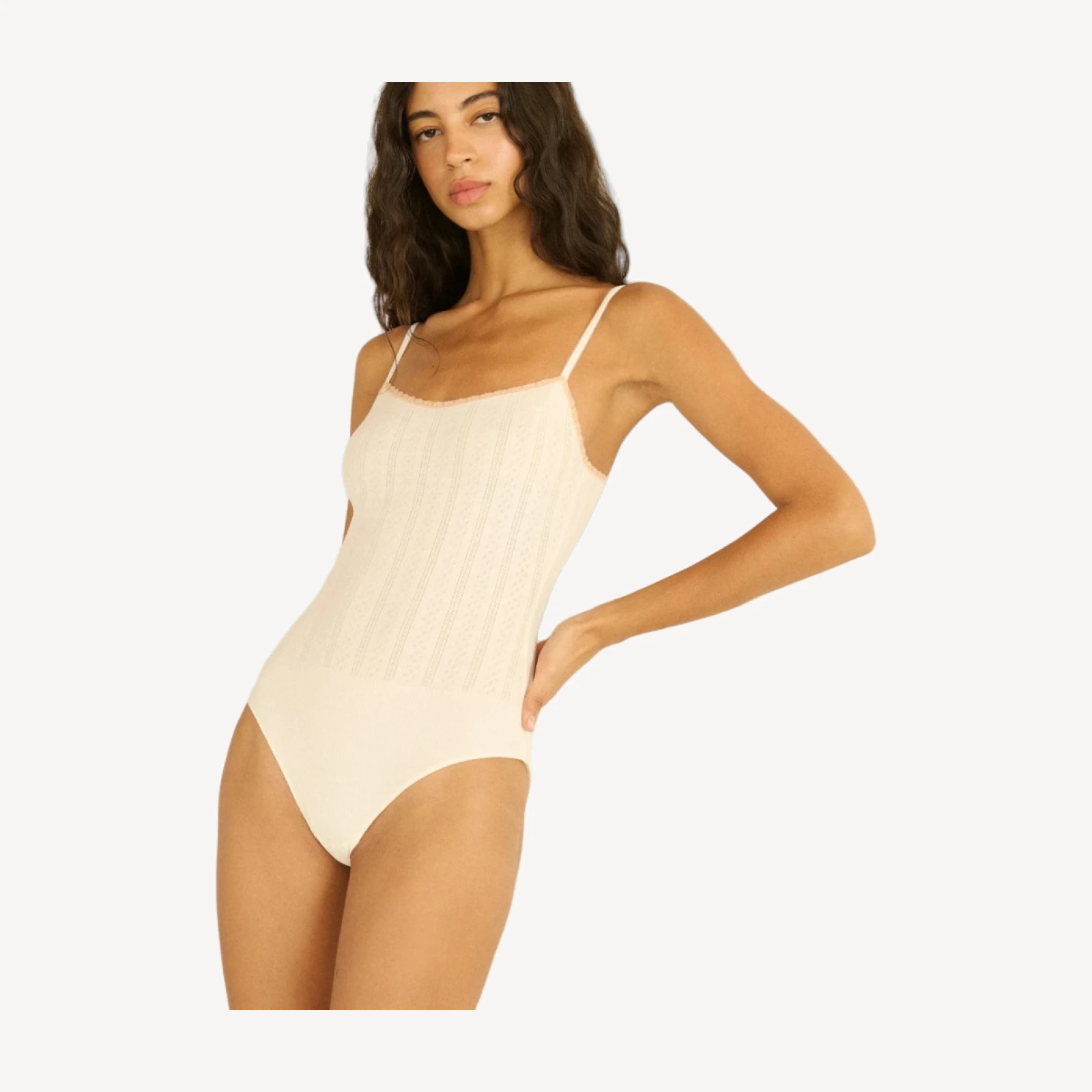 SHONA BODYSUIT -- SALT