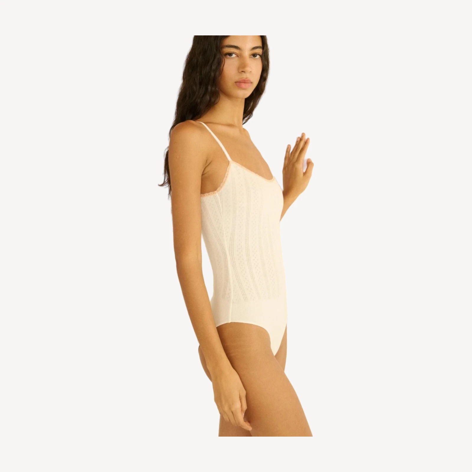SHONA BODYSUIT -- SALT
