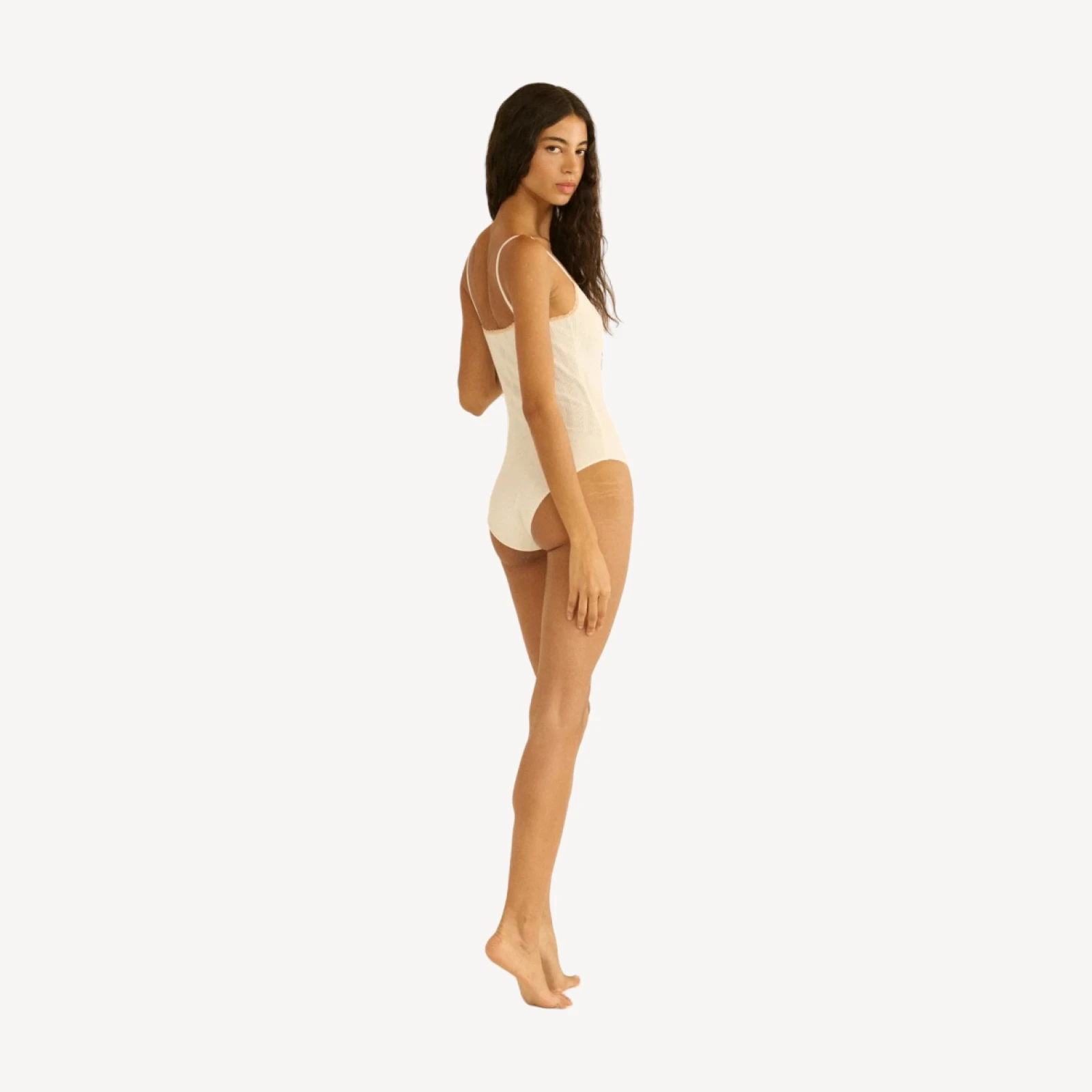 SHONA BODYSUIT -- SALT