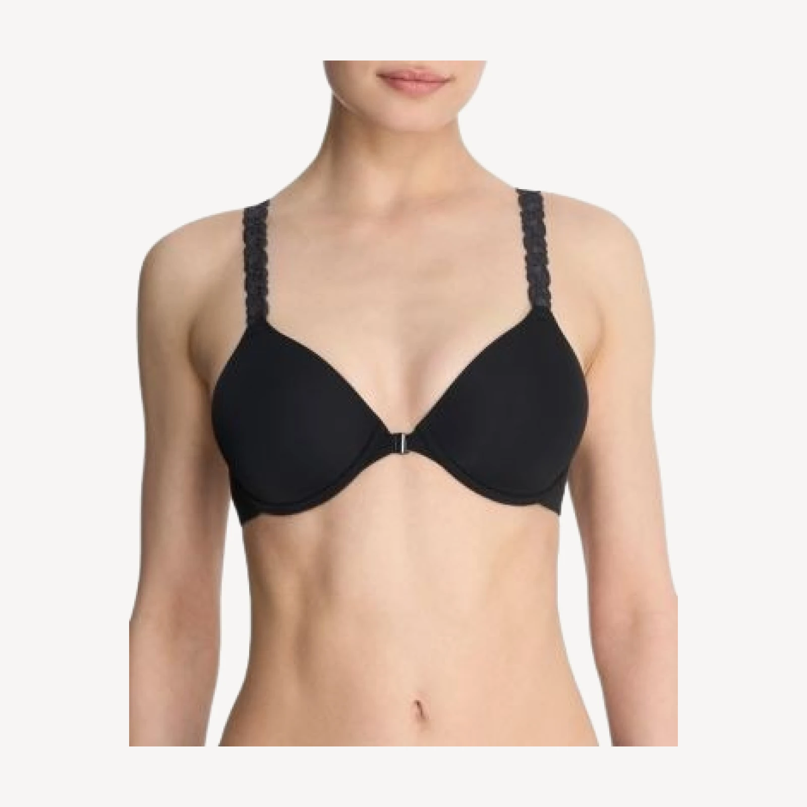 Natori Pure Luxe Convertible Lace Strap Bra