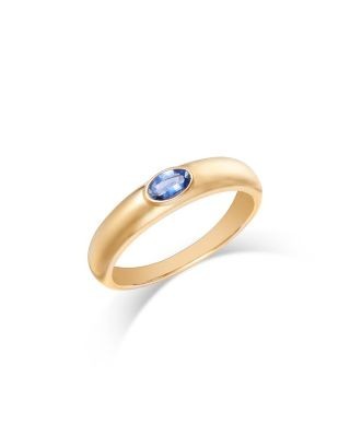 Bloomingdale's Fine Collection Sapphire Ring in 14K Yellow Gold