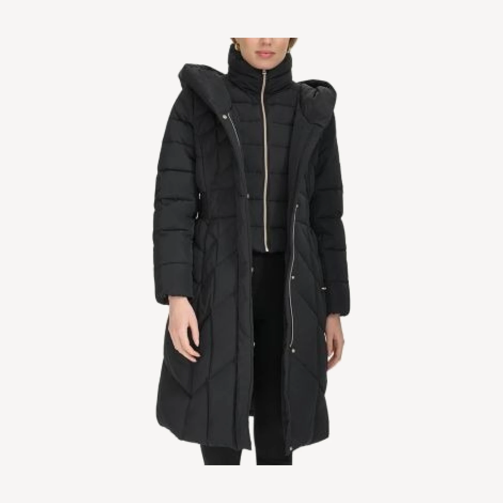 Cole Haan Hooded Puffer Coat