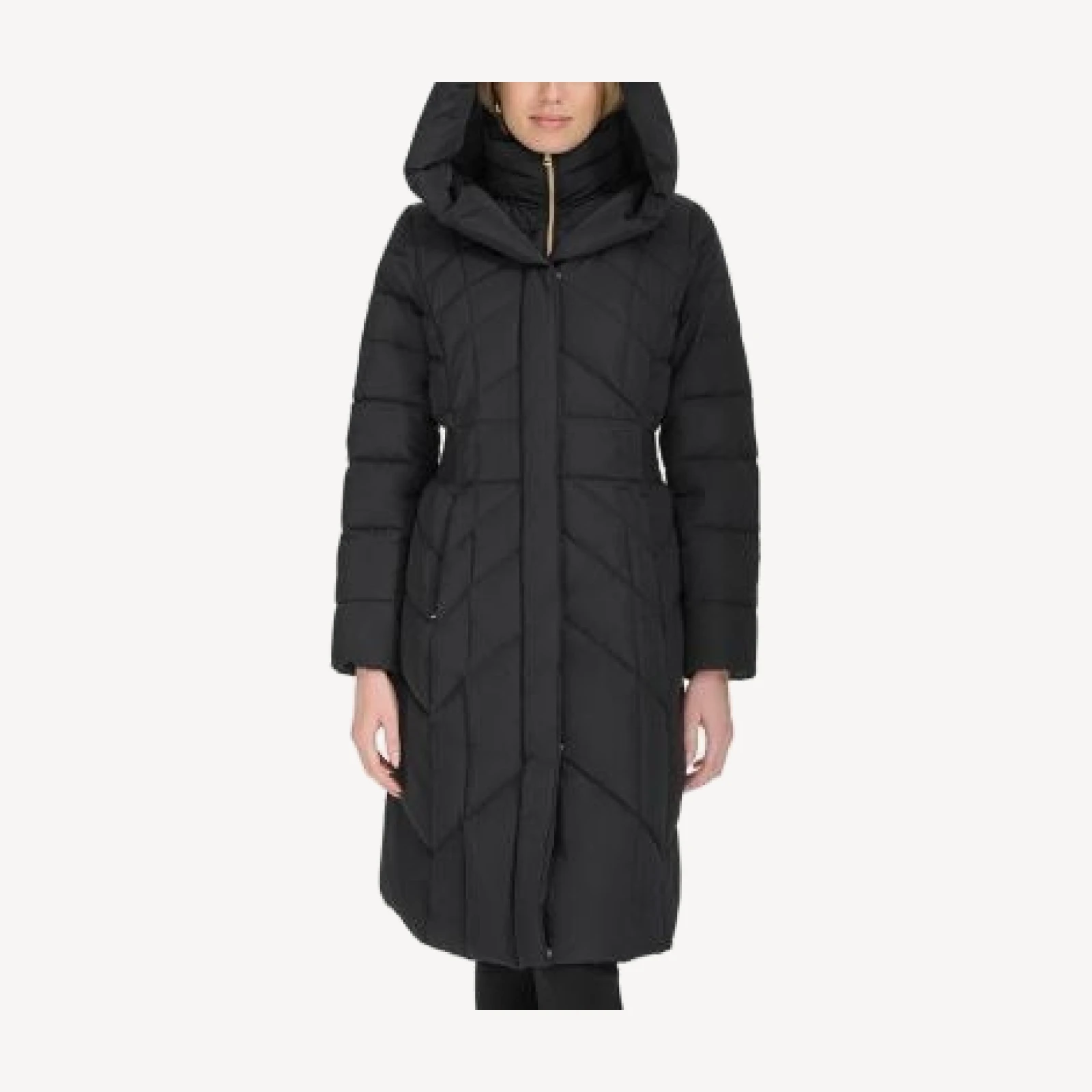 Cole Haan Hooded Puffer Coat