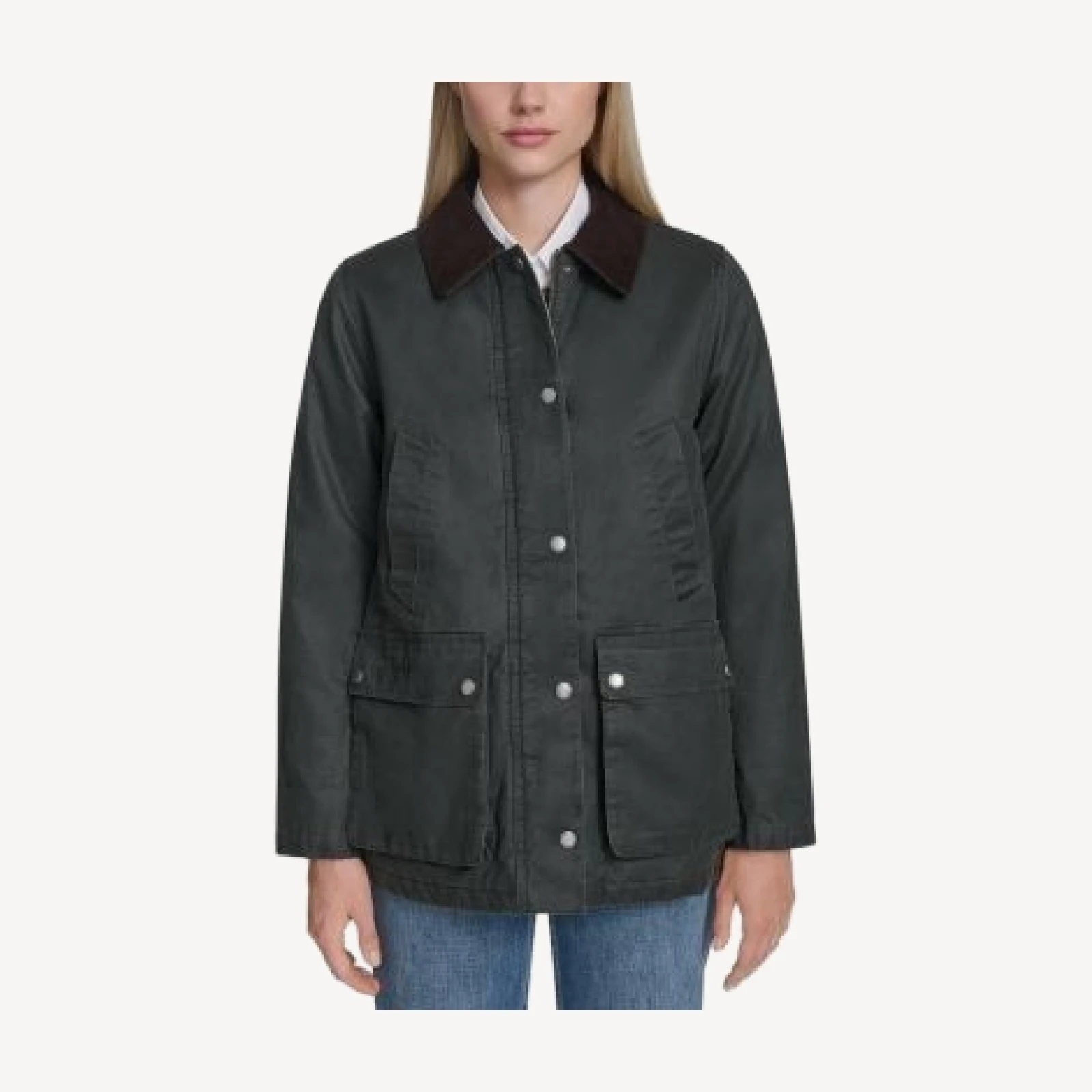Cole Haan Coated Hunter Jacket