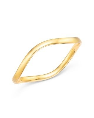 Bloomingdale's Fine Collection Polished Tube Bangle Bracelet in 14K Yellow Gold