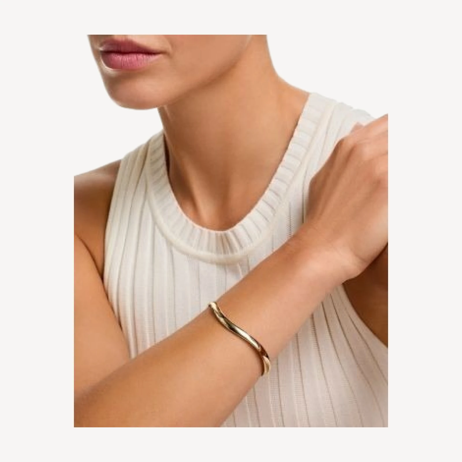 Bloomingdale's Fine Collection Polished Tube Bangle Bracelet in 14K Yellow Gold