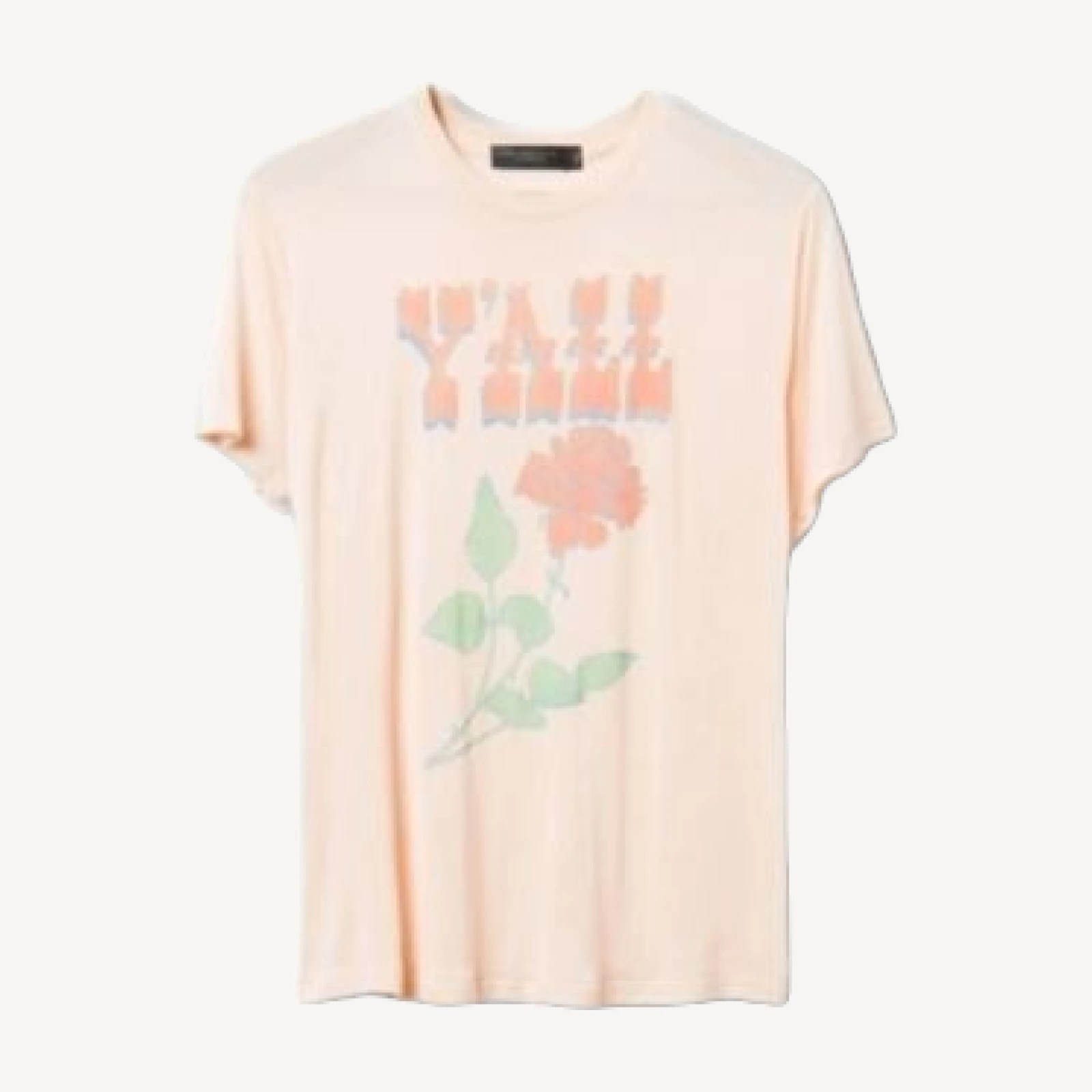 Junk Food Clothing Women's Yall Vintage Tissue Tee