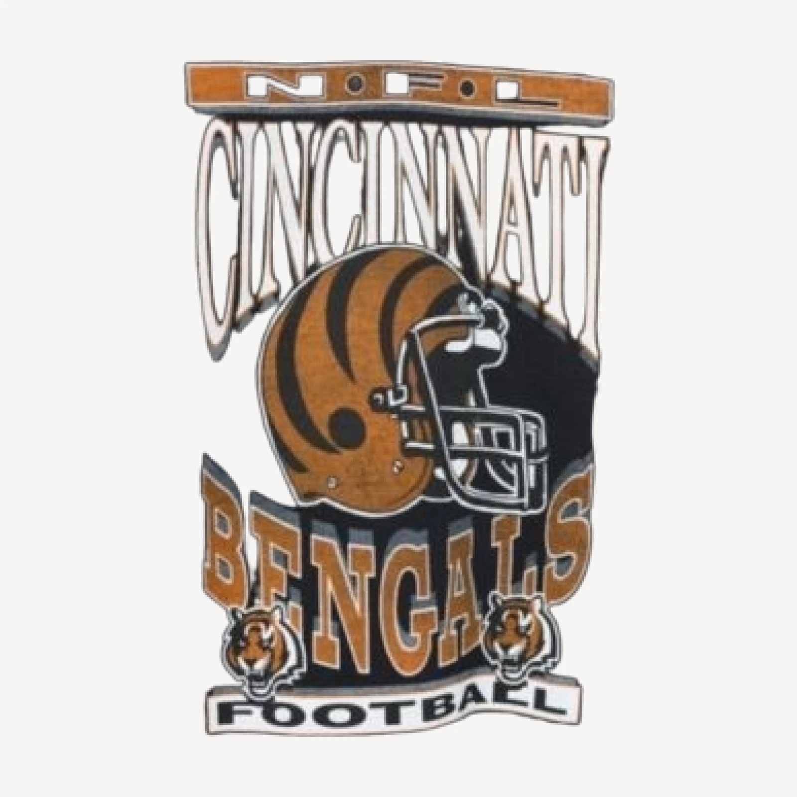 Junk Food Clothing Unisex Nfl Cincinnati Bengals Helmet Flea Market Crew