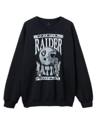 Junk Food Clothing Unisex Nfl Las Vegas Raiders Helmet Flea Market Crew