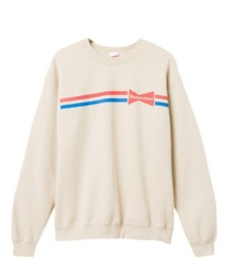 Junk Food Clothing Unisex Budweiser Striped Flea Market Fleece