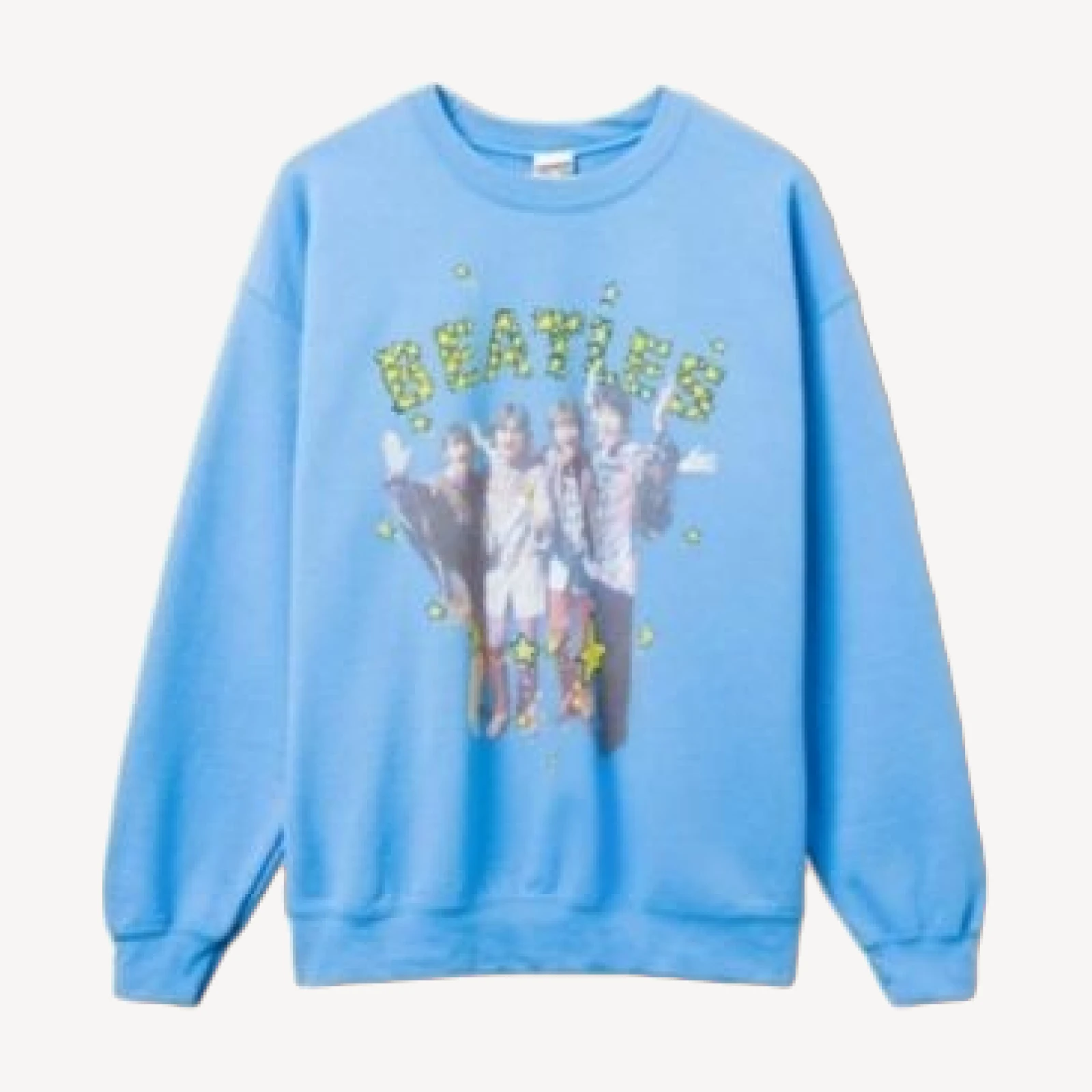 Junk Food Clothing Men's The Beatles Magical Mystery Tour Flea Market Fleece Sweatshirt