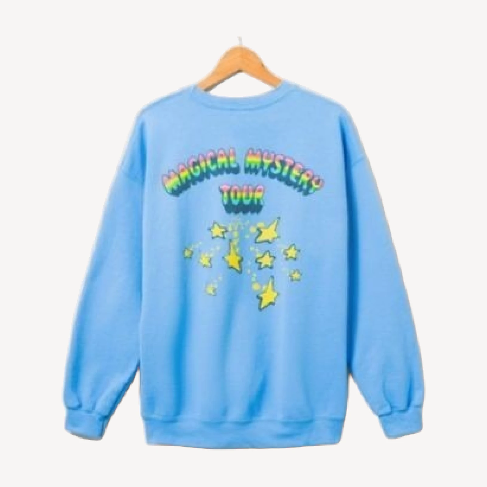 Junk Food Clothing Men's The Beatles Magical Mystery Tour Flea Market Fleece Sweatshirt
