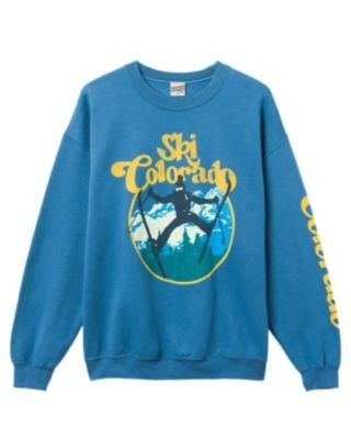 Junk Food Clothing Unisex Ski Colorado Flea Market Fleece
