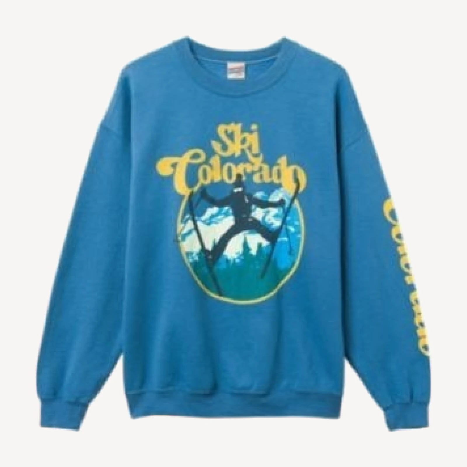Junk Food Clothing Unisex Ski Colorado Flea Market Fleece