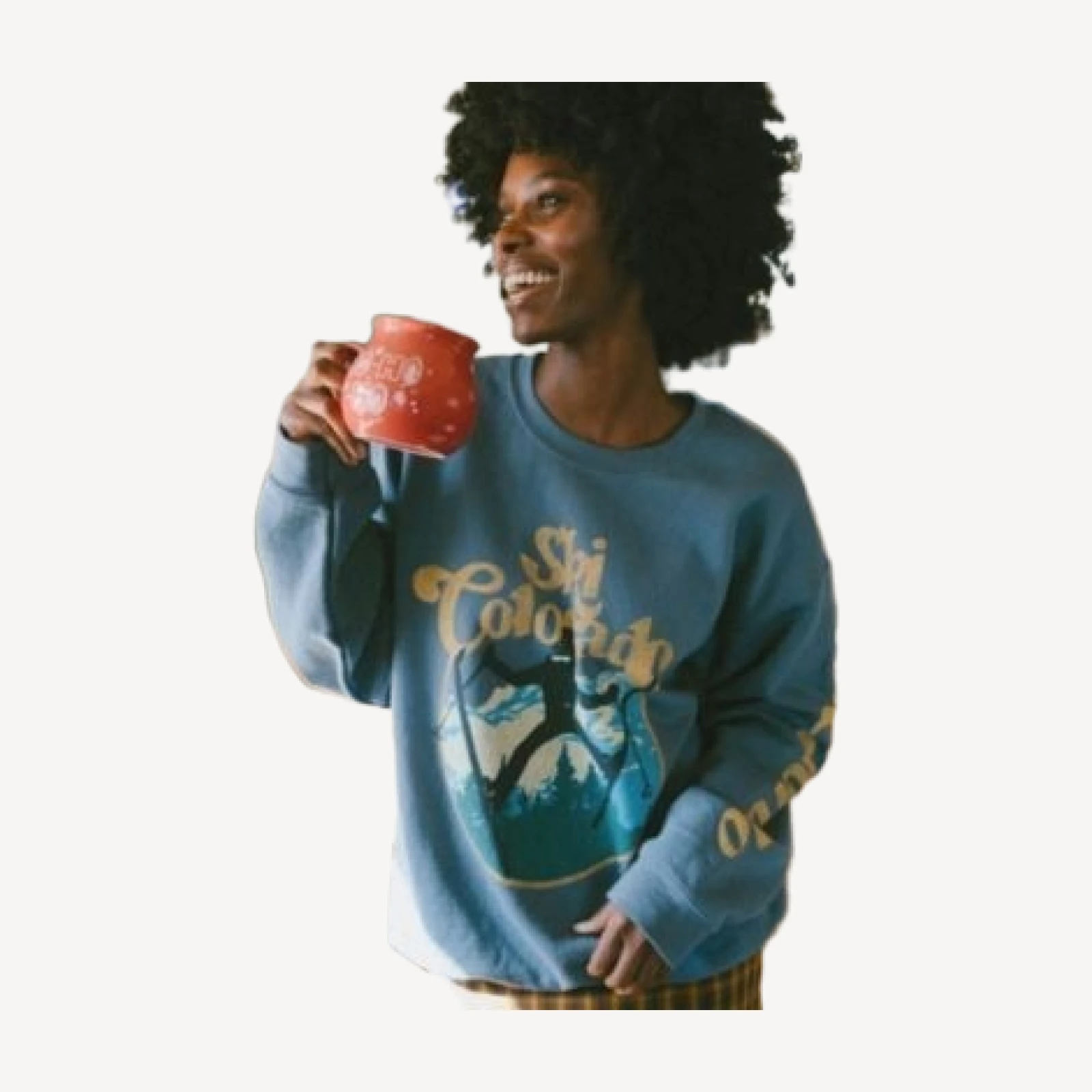 Junk Food Clothing Unisex Ski Colorado Flea Market Fleece