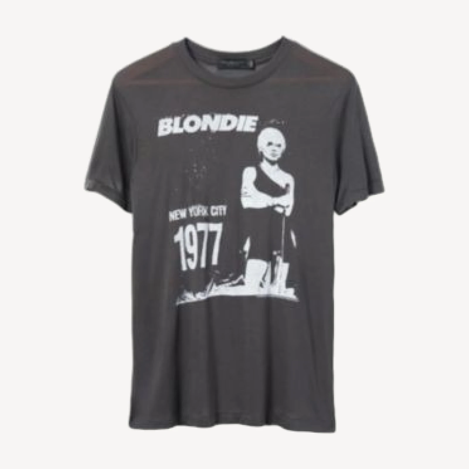 Junk Food Clothing Women's Blondie 1977 Vintage Tissue Tee