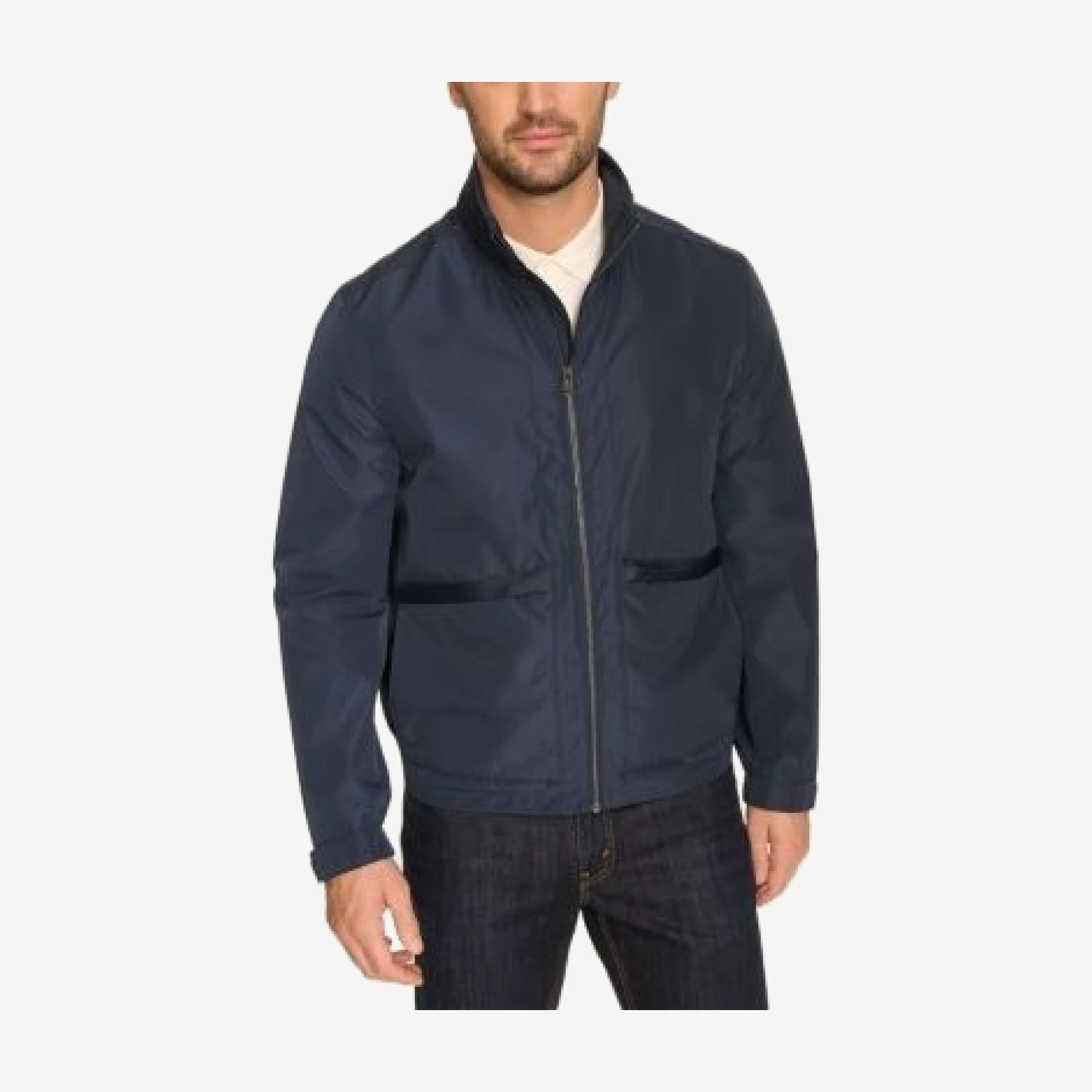 Cole Haan Packable Rain Jacket