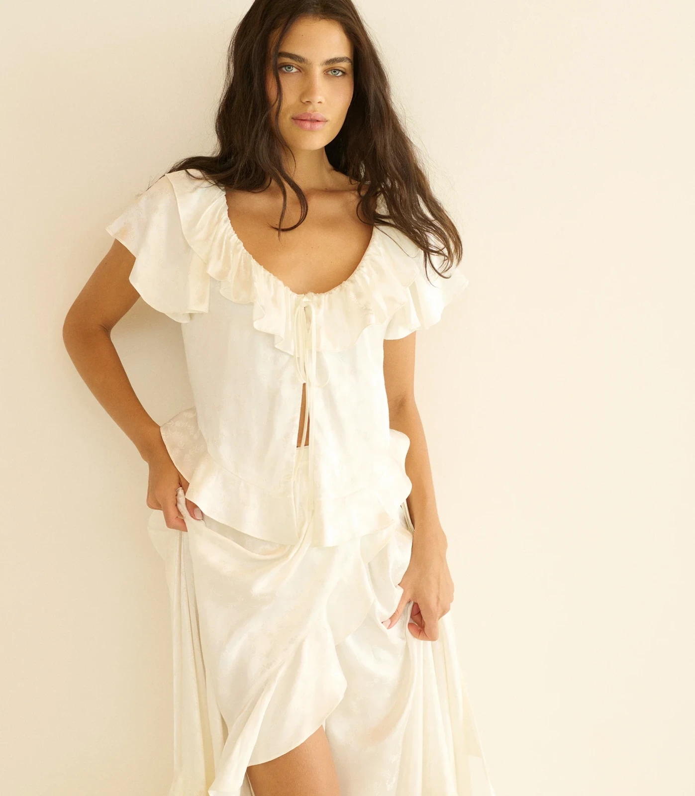 FLORIETTE TOP -- SALT