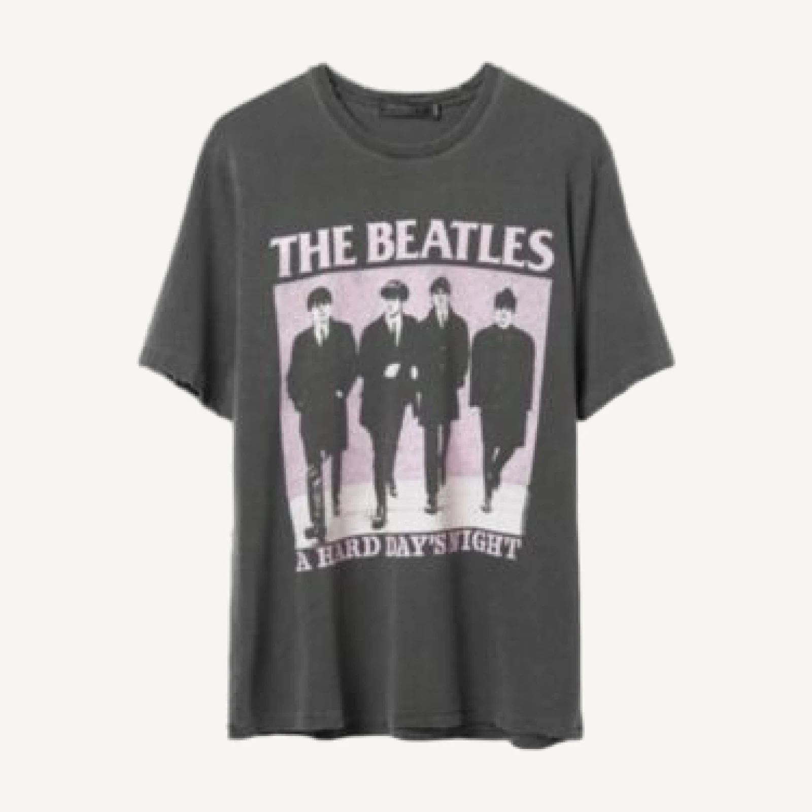 Junk Food Clothing Unisex A Hard Day's Night Vintage-like Tee