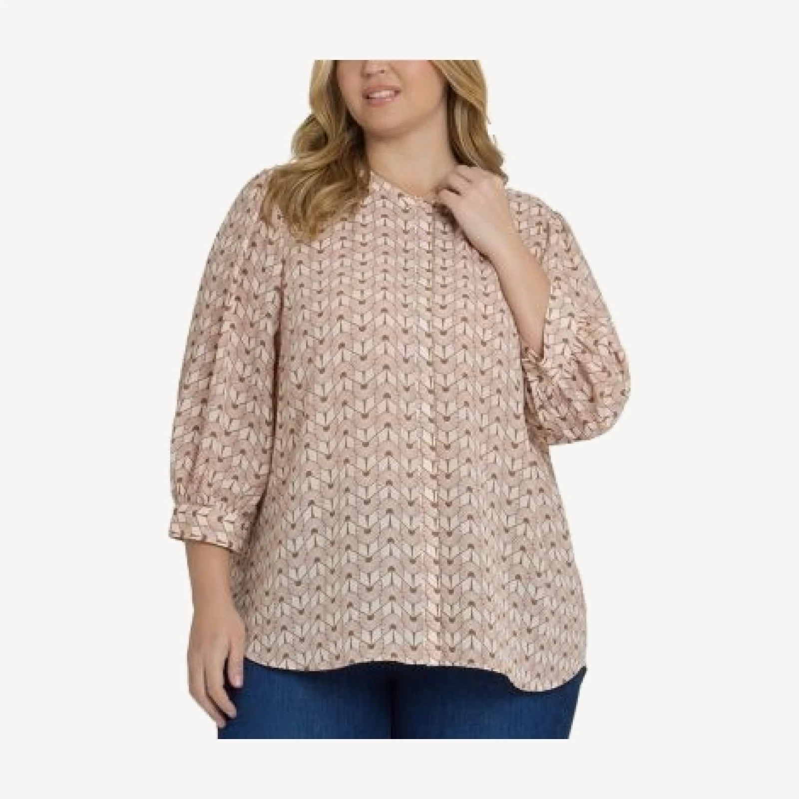 Nydj Plus Bonnie Blouse