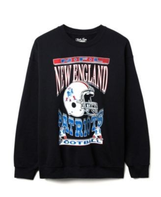 Junk Food Clothing Unisex Nfl New England Patriots Helmet Flea Market Crew Fleece
