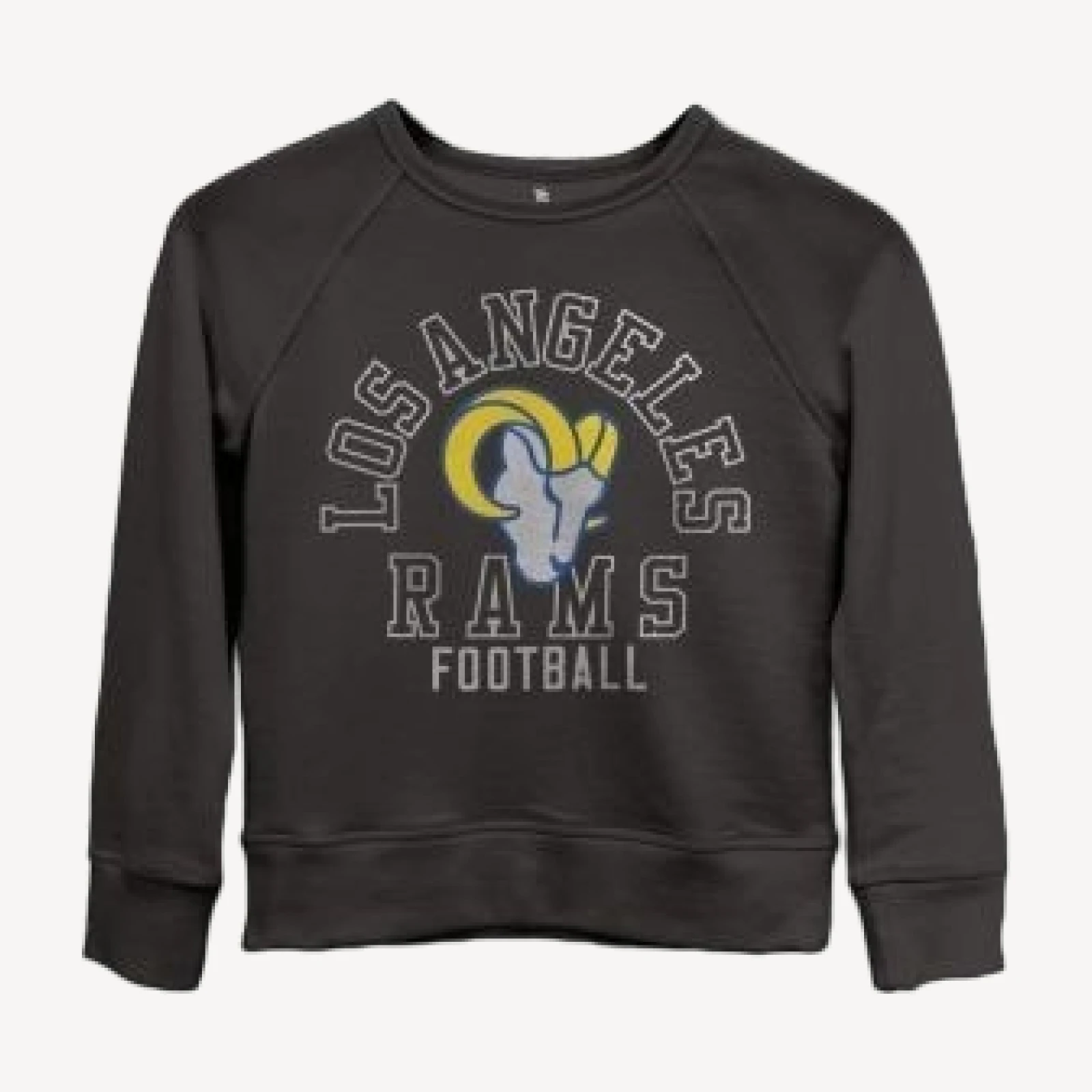 Junk Food Clothing Unisex Nfl Los Angeles Rams Helmet Sweatshirt - Little Kid, Big Kid