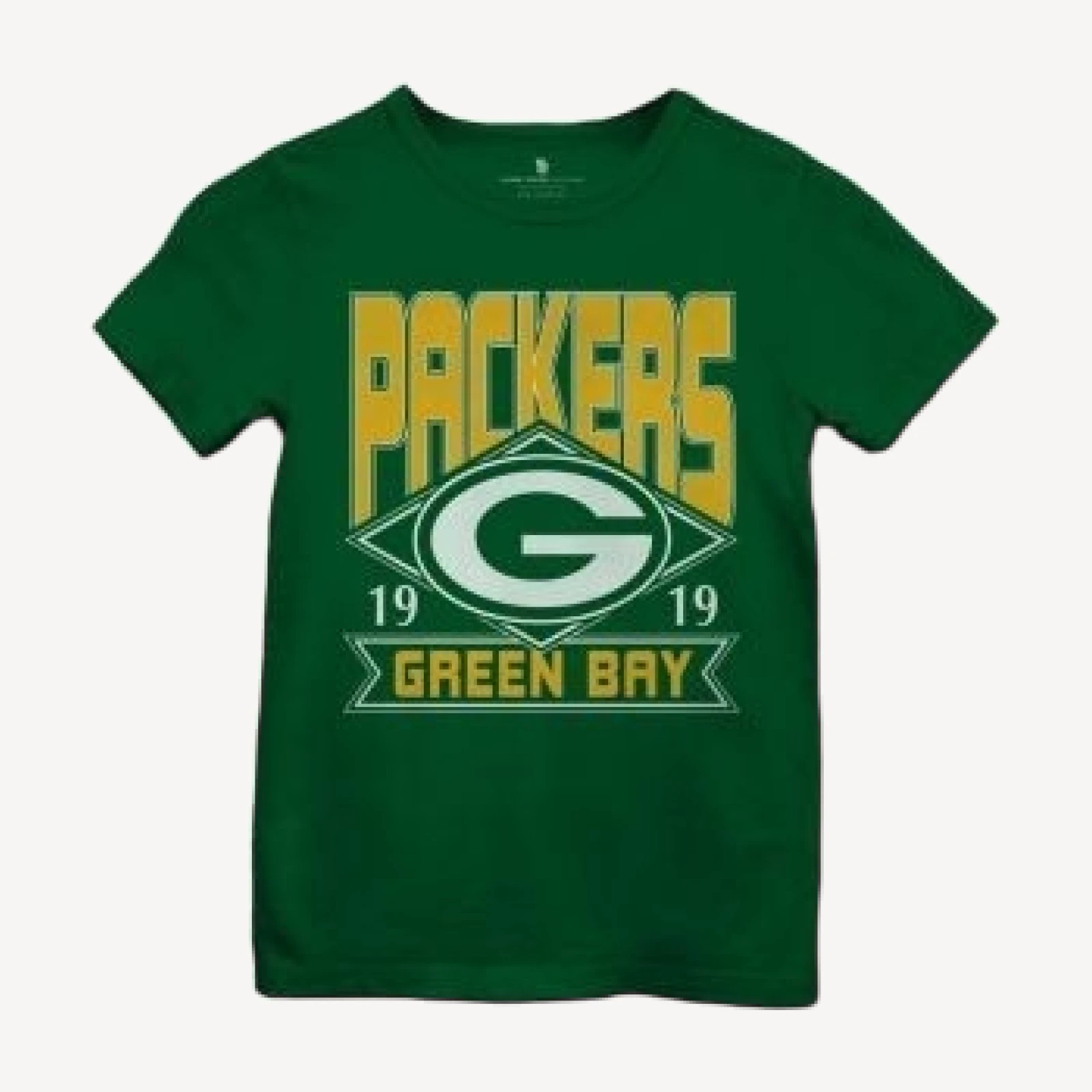 Junk Food Clothing Unisex Nfl Green Bay Packers Ovetime Tee - Little Kid, Big Kid