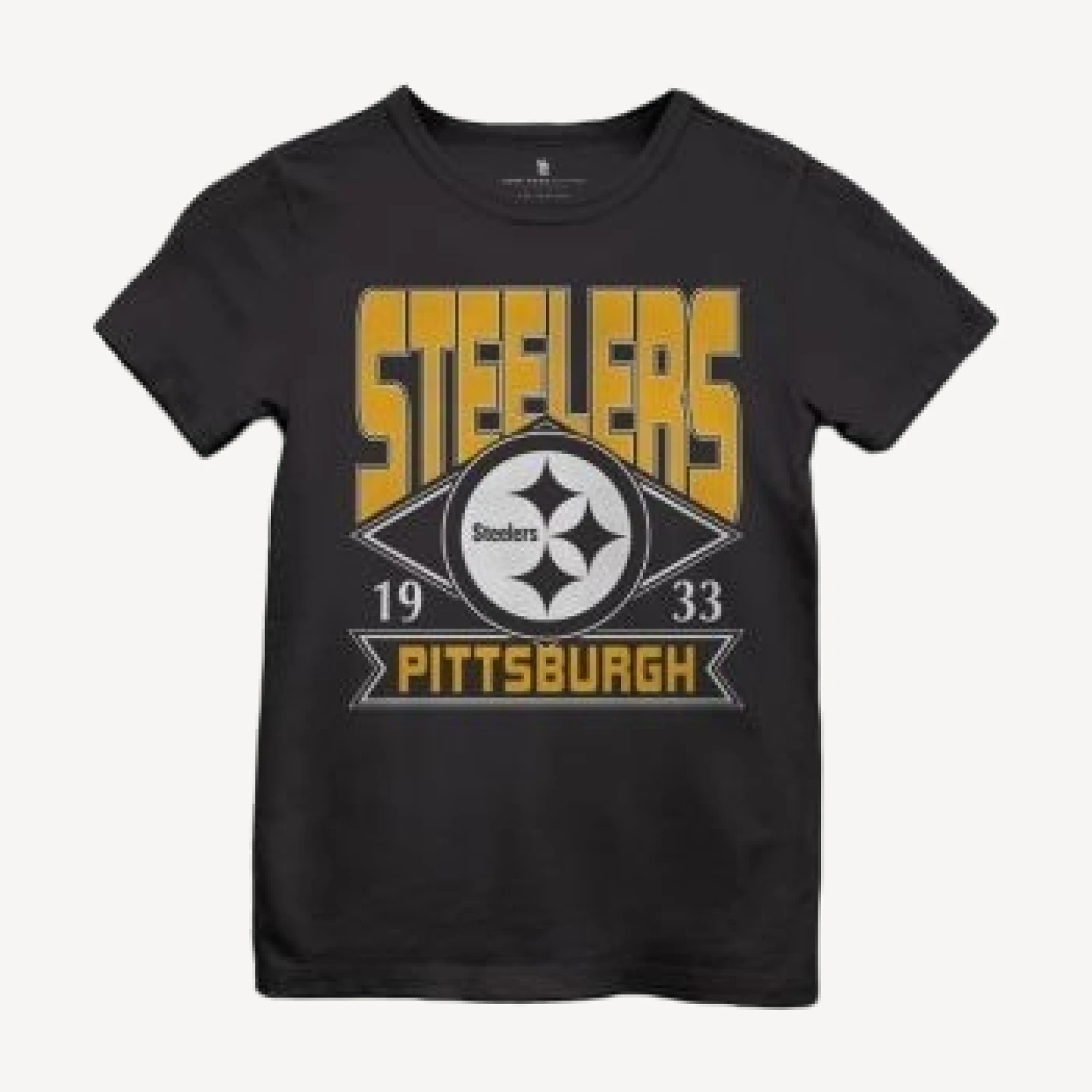 Junk Food Clothing Unisex Nfl Pittsburgh Steelers Overtime Tee - Little Kid, Big Kid