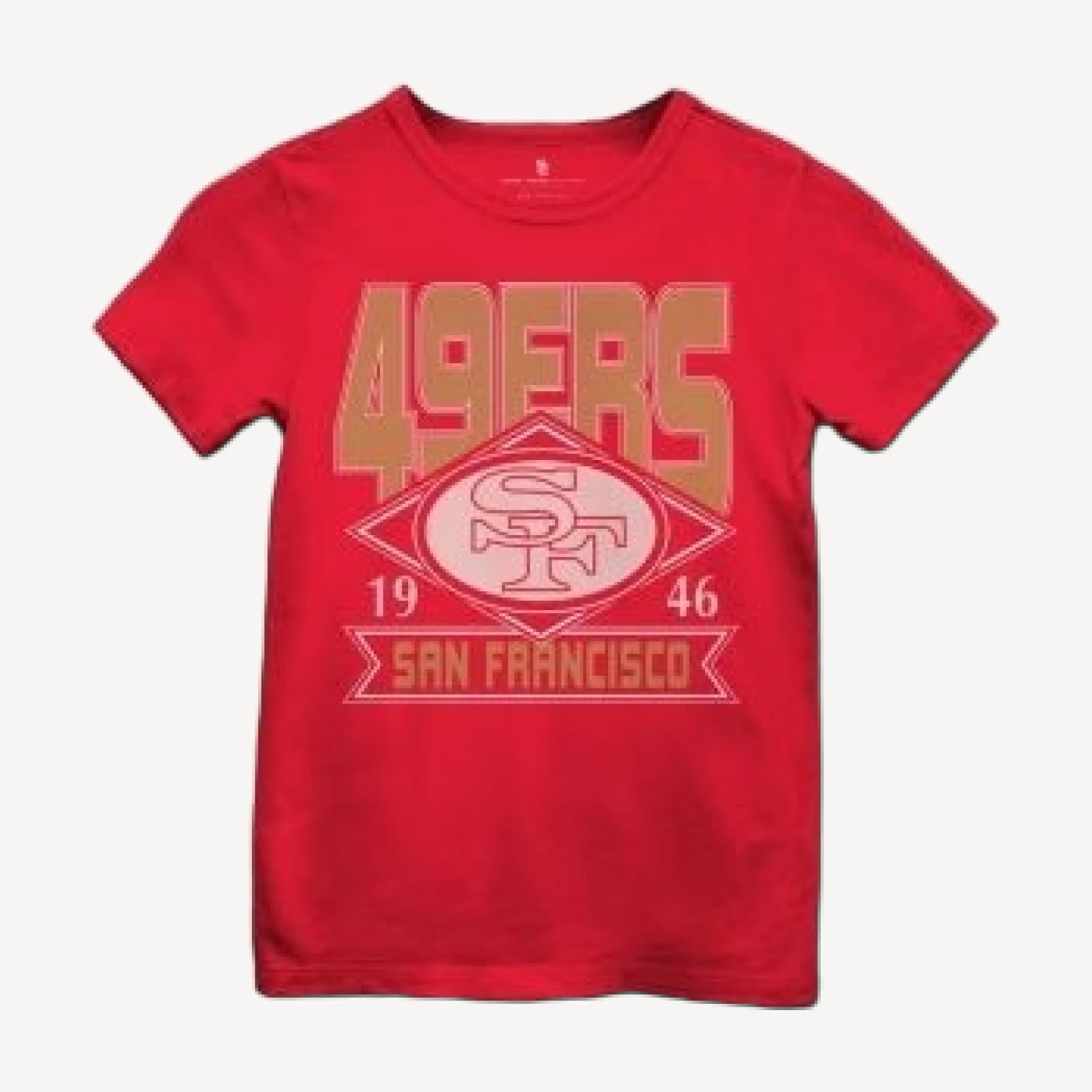 Junk Food Clothing Unisex Nfl San Francisco 49ers Overtime Tee - Little Kid, Big Kid