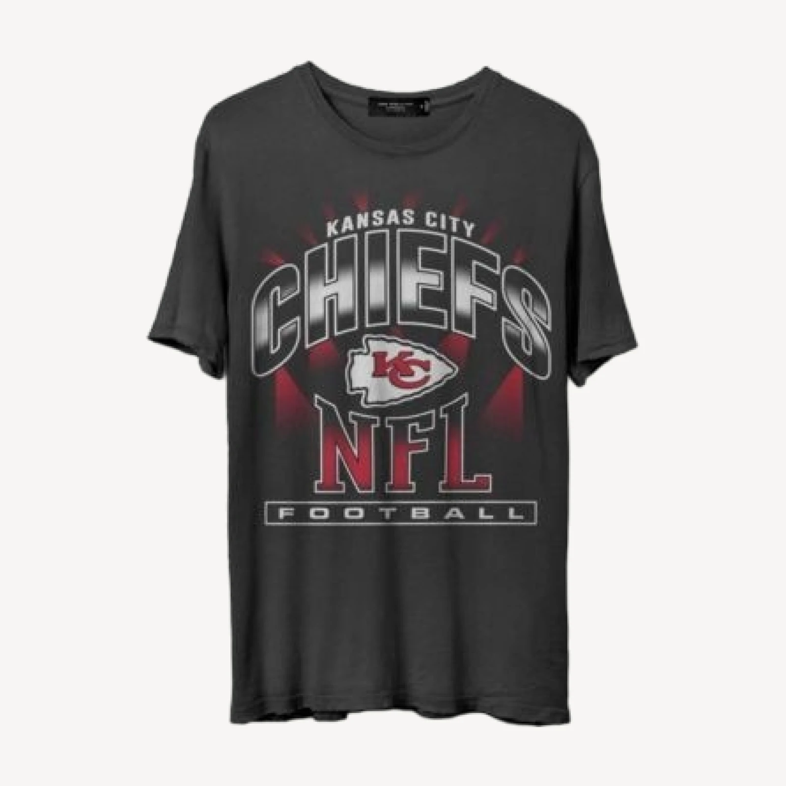 Junk Food Clothing Unisex Nfl Kansas City Chiefs Chrome Flea Market Tee