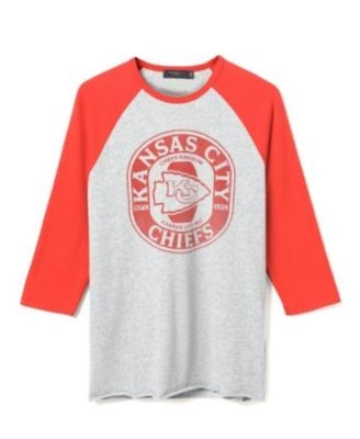 Junk Food Clothing Unisex Nfl Kansas City Chiefs Elite Raglan