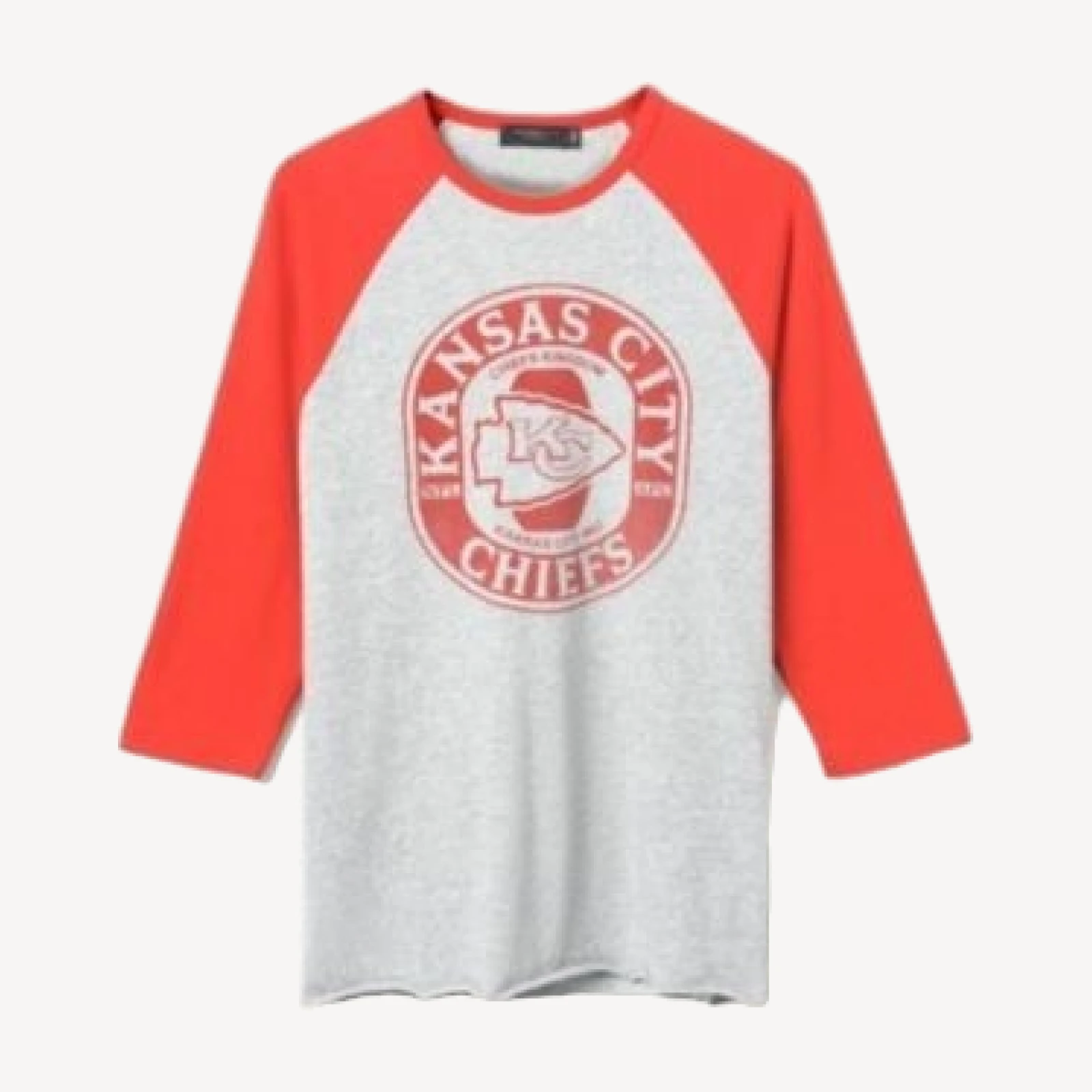 Junk Food Clothing Unisex Nfl Kansas City Chiefs Elite Raglan