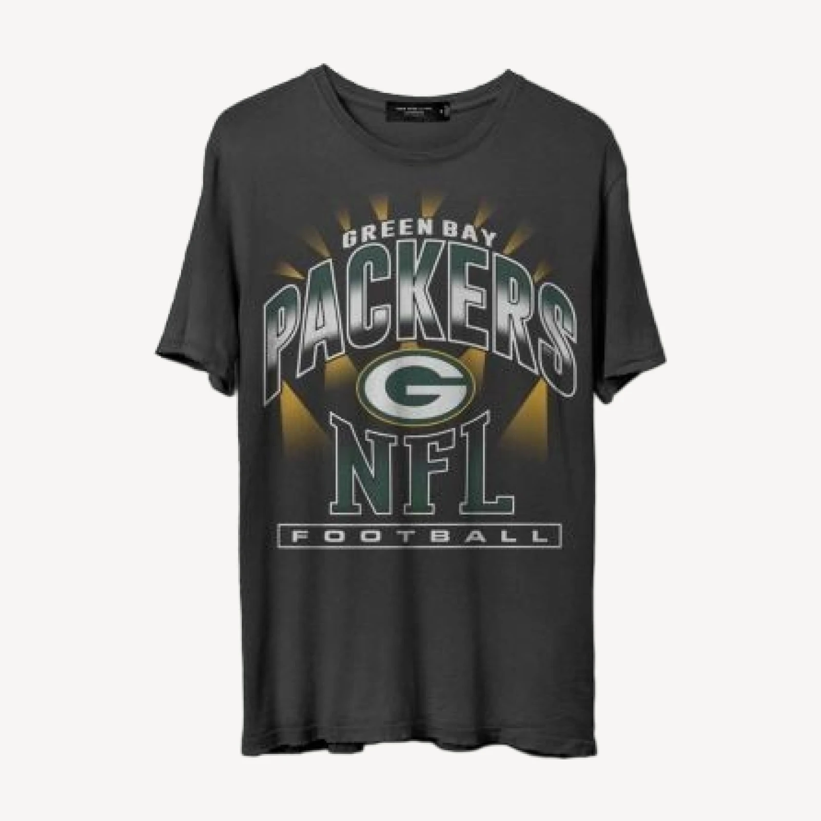 Junk Food Clothing Unisex Nfl Green Bay Packers Chrome Flea Market Tee