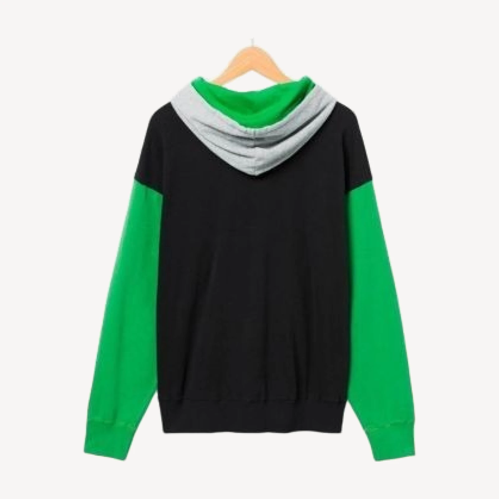 Junk Food Clothing Unisex Nfl Philadelphia Eagles Tri Color Block Hoodie