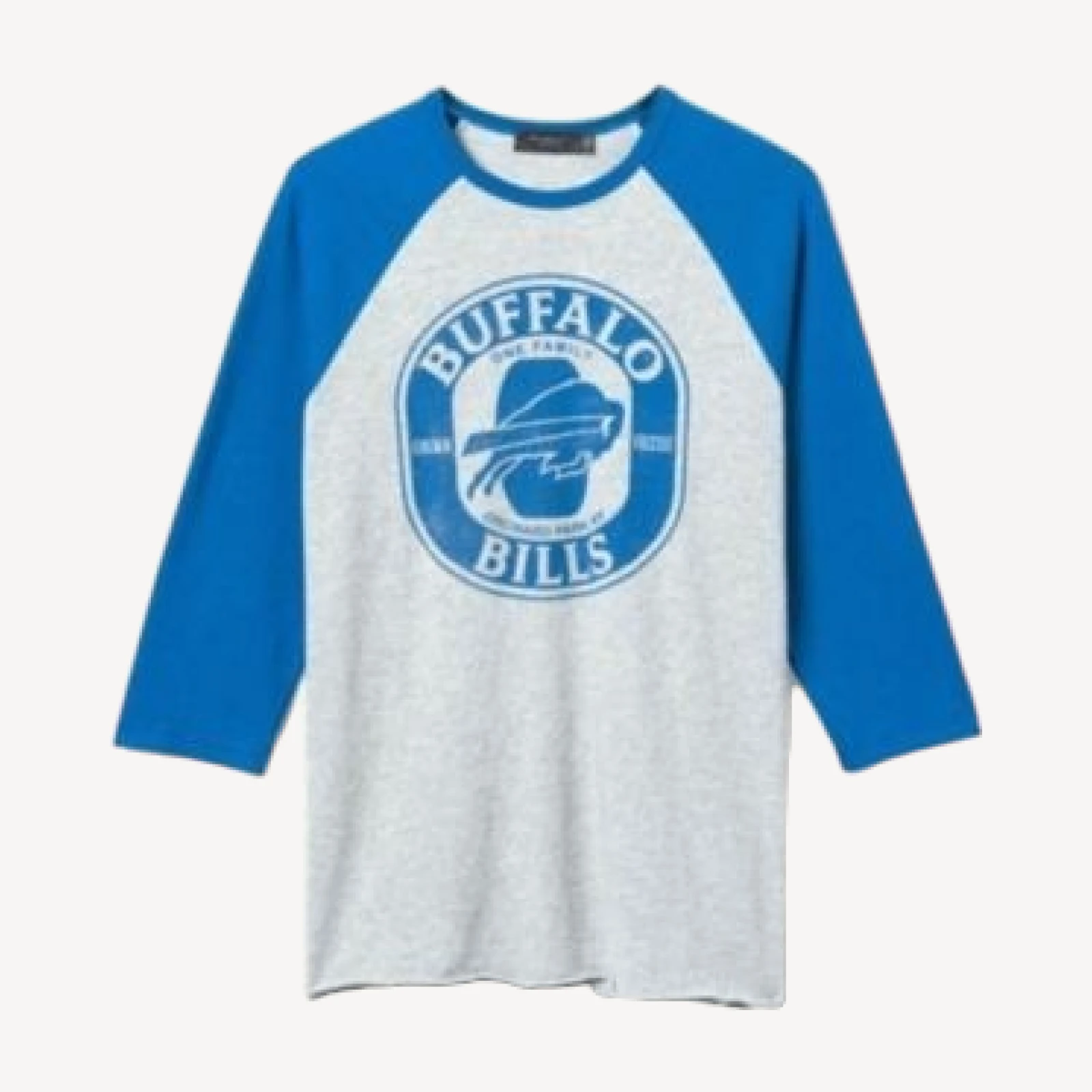 Junk Food Clothing Unisex Nfl Buffalo Bills Elite Raglan