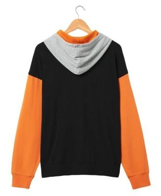 Junk Food Clothing Unisex Nfl Cleveland Browns Tri Color Block Hoodie