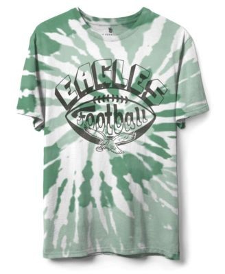 Junk Food Clothing Unisex Nfl Philadelphia Eagles Football Tie Dye Tee