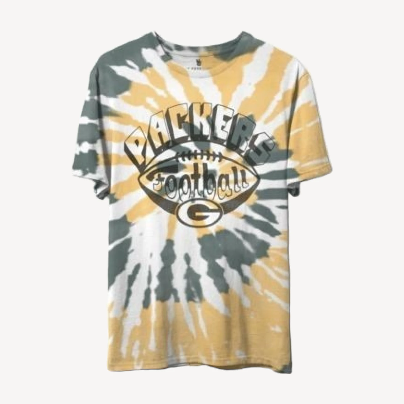 Junk Food Clothing Unisex Nfl Green Bay Packers Football Tie Dye Tee
