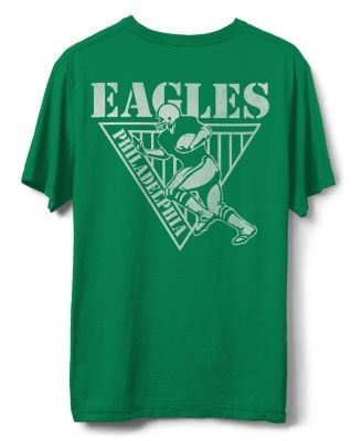 Junk Food Clothing Unisex Nfl Philadelphia Eagles Drive Tee