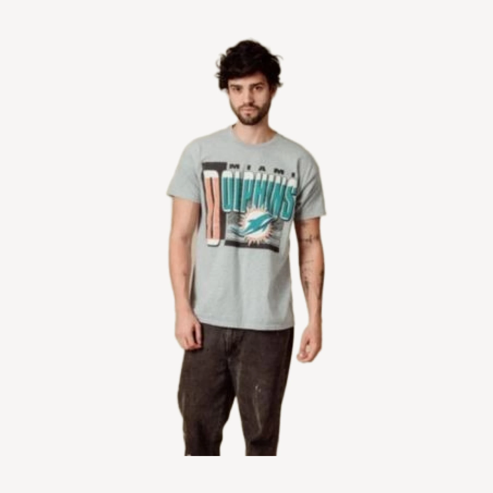 Junk Food Clothing Unisex Nfl Miami Dolphins Complete Tee