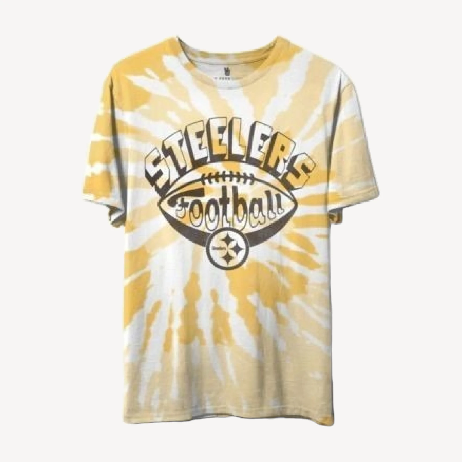 Junk Food Clothing Unisex Nfl Pittsburgh Steelers Football Tie Dye Tee